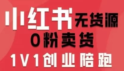 小红书无货源0粉电商课,开店准备、选品策略、笔记撰写、视频剪辑、数据分析、账号打造、资料文档(更新26年1月)